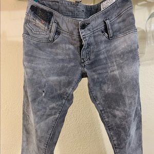 Women diesel jeans with sequins
